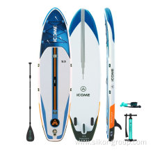 2023 Drop shipping iCOME new design fishing boards stand up paddle inflatable